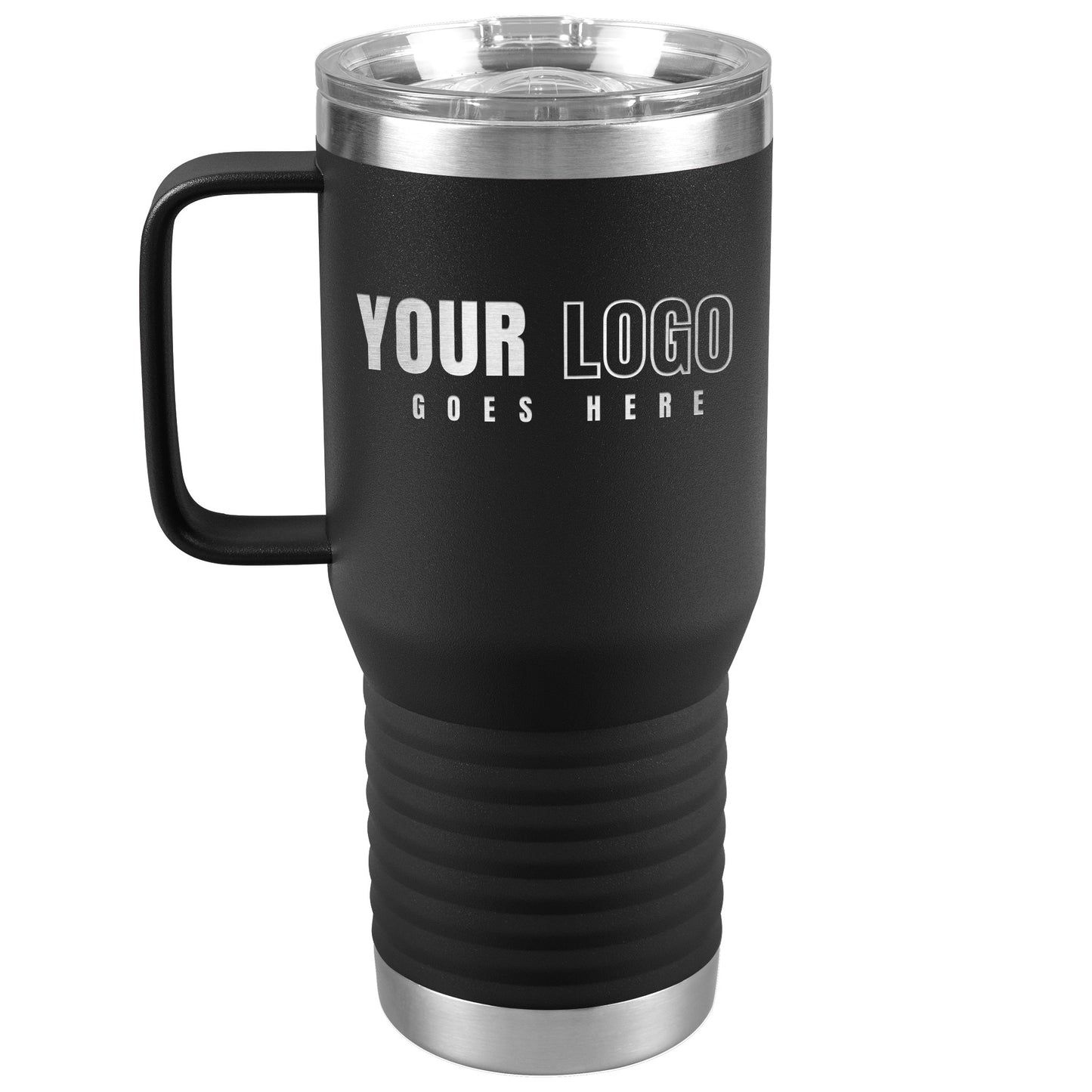 Laser Engraved 20 oz Travel Tumbler