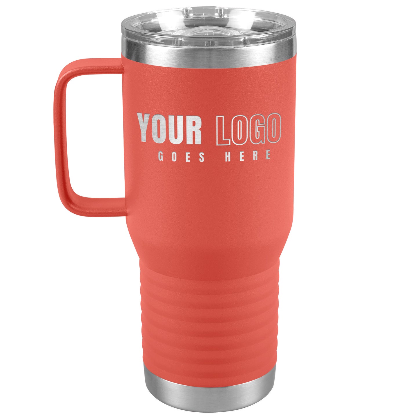 Laser Engraved 20 oz Travel Tumbler