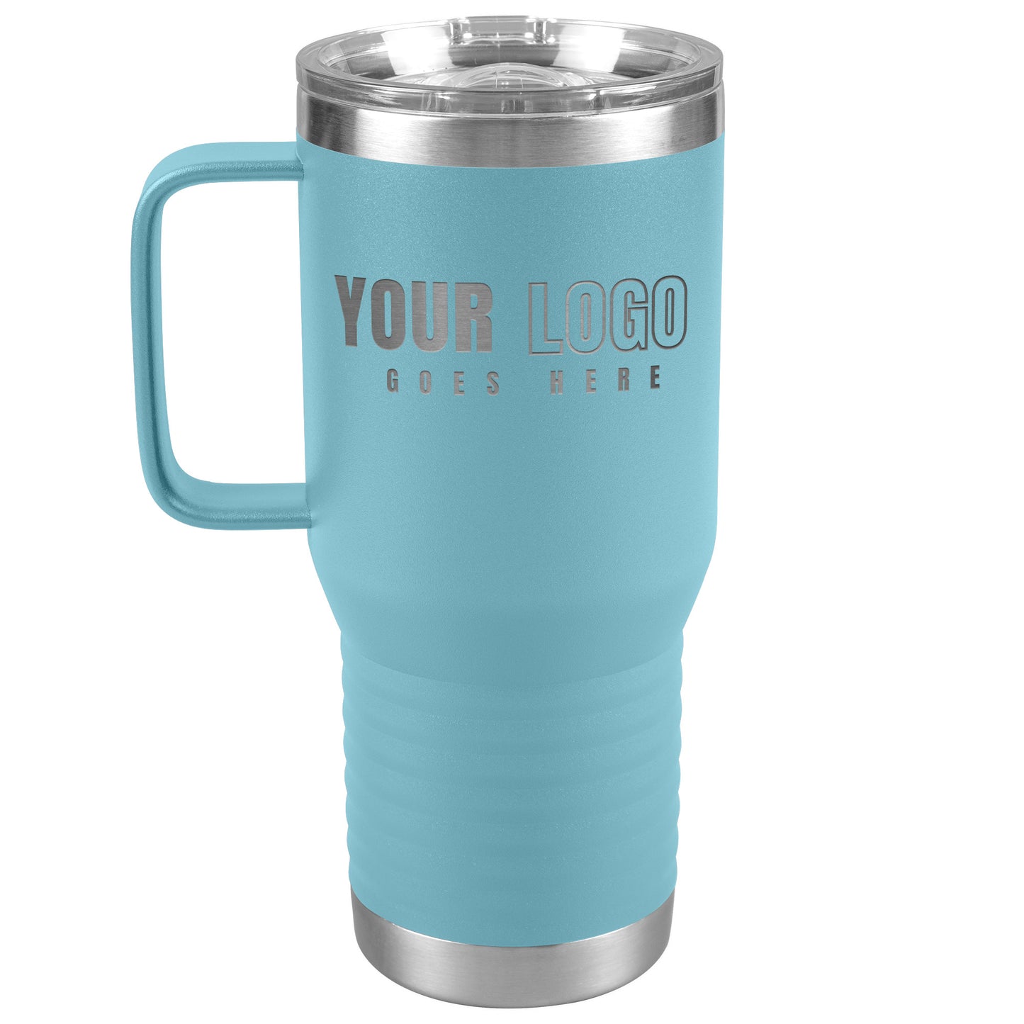 Laser Engraved 20 oz Travel Tumbler