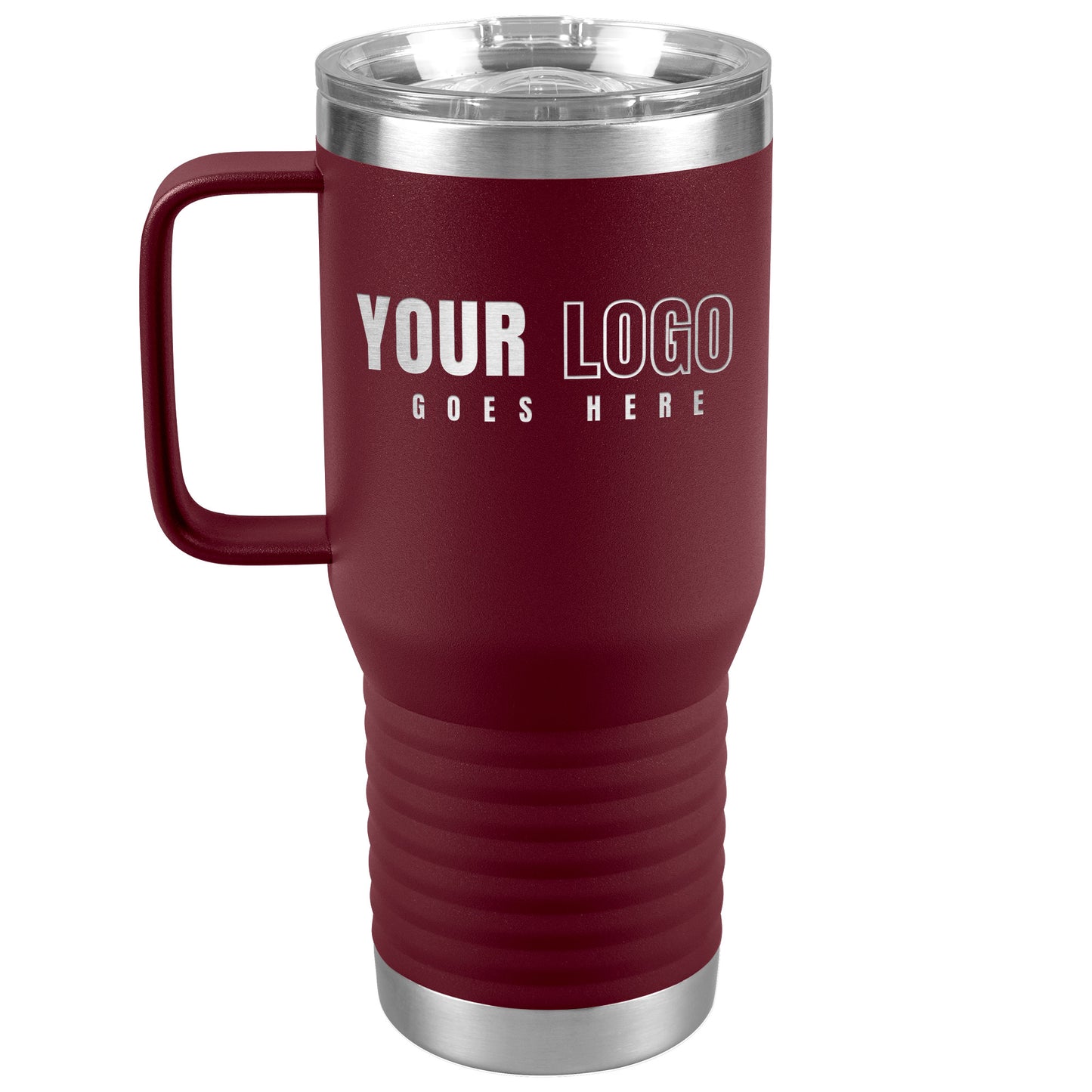 Laser Engraved 20 oz Travel Tumbler