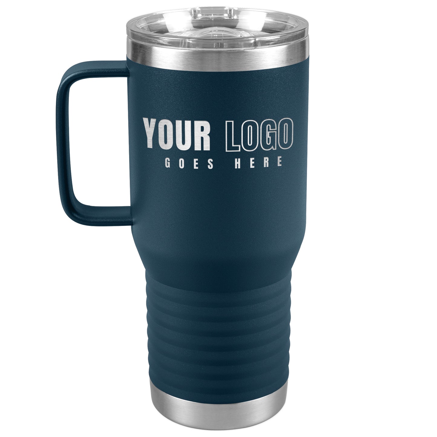 Laser Engraved 20 oz Travel Tumbler