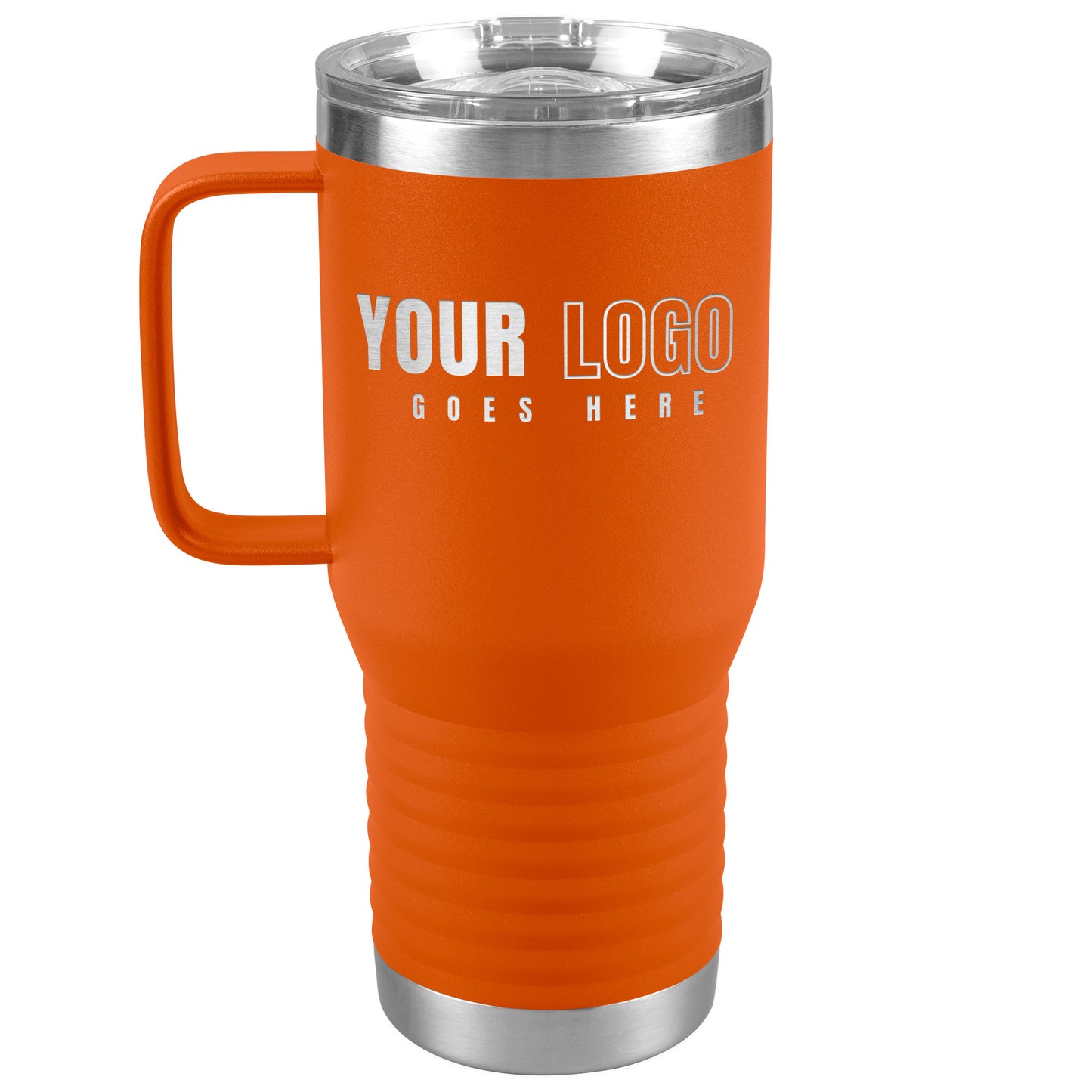 Laser Engraved 20 oz Travel Tumbler