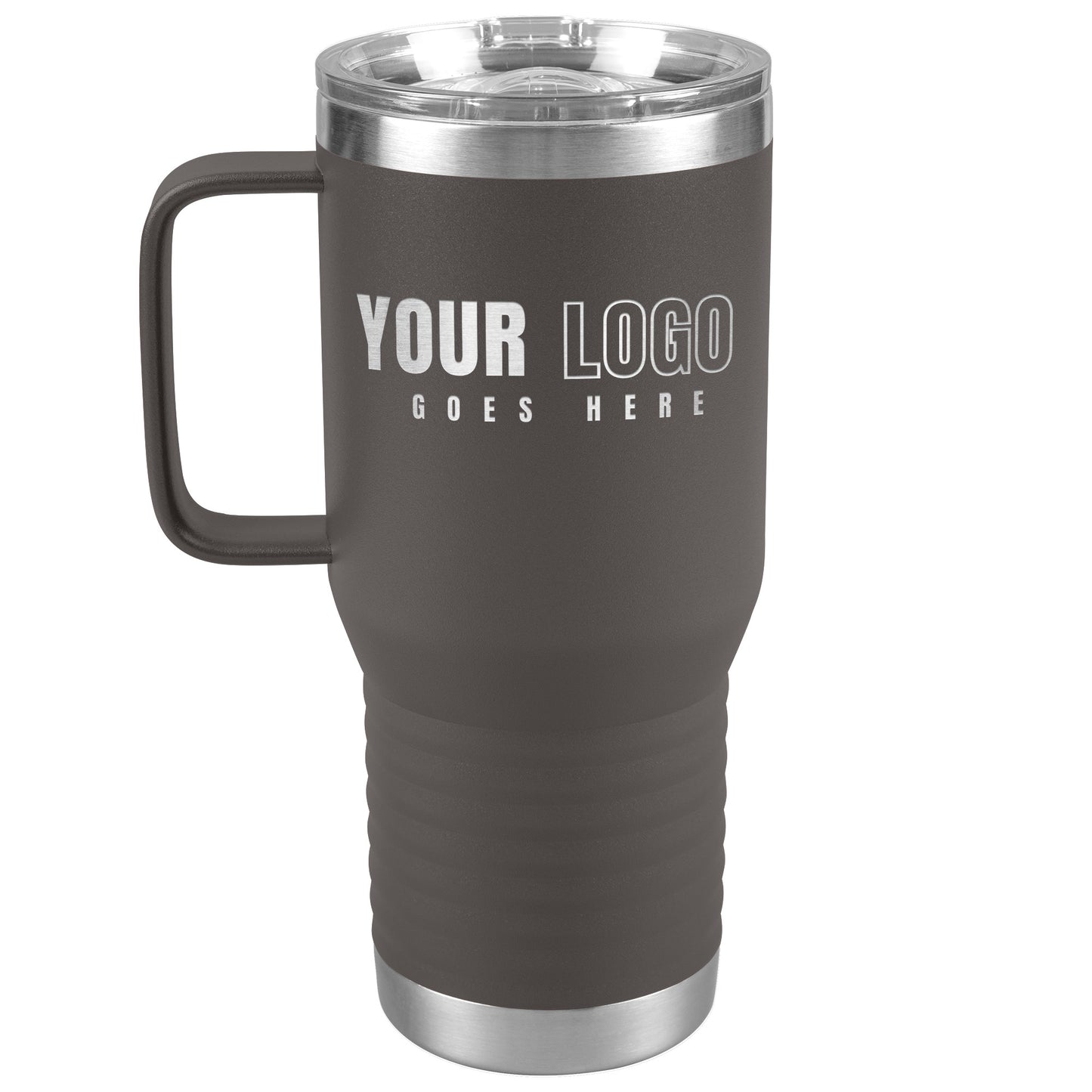 Laser Engraved 20 oz Travel Tumbler