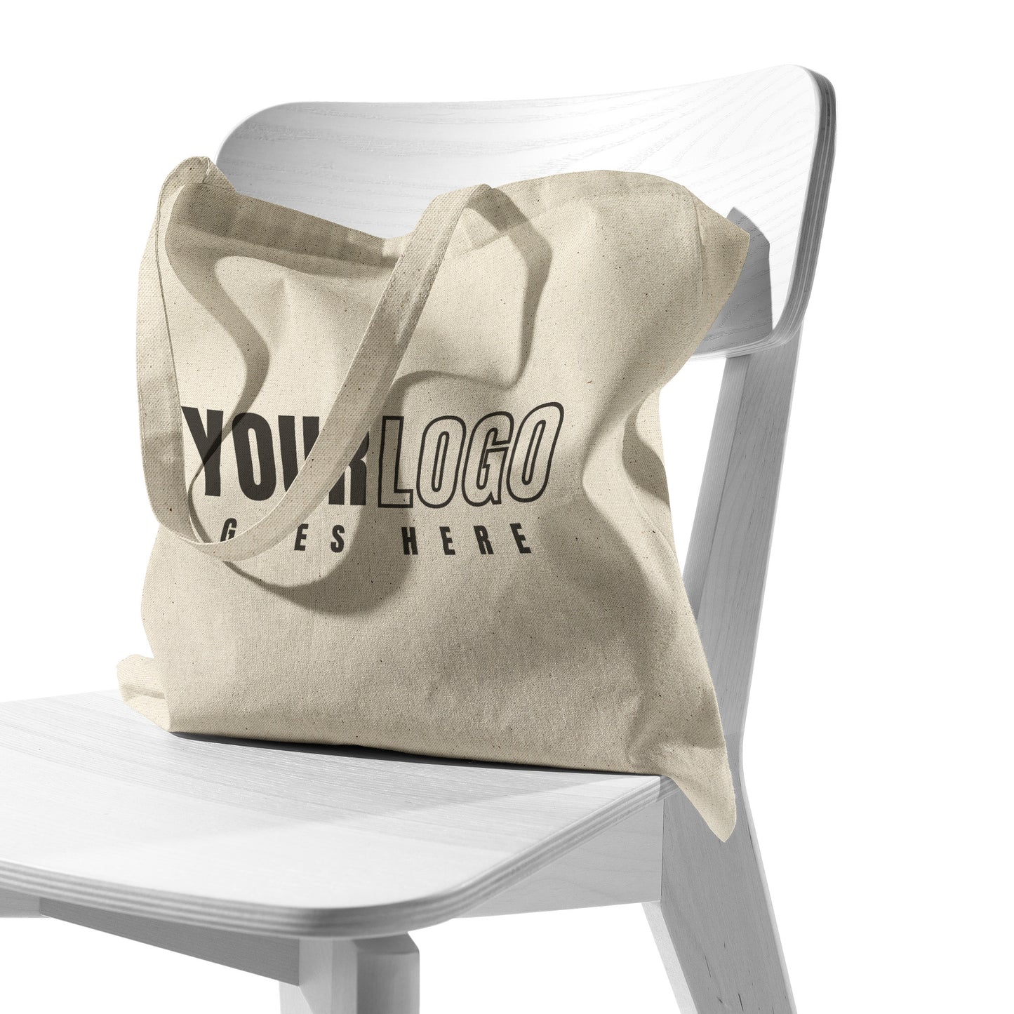 Natural Cotton Tote Bag 15 x 15