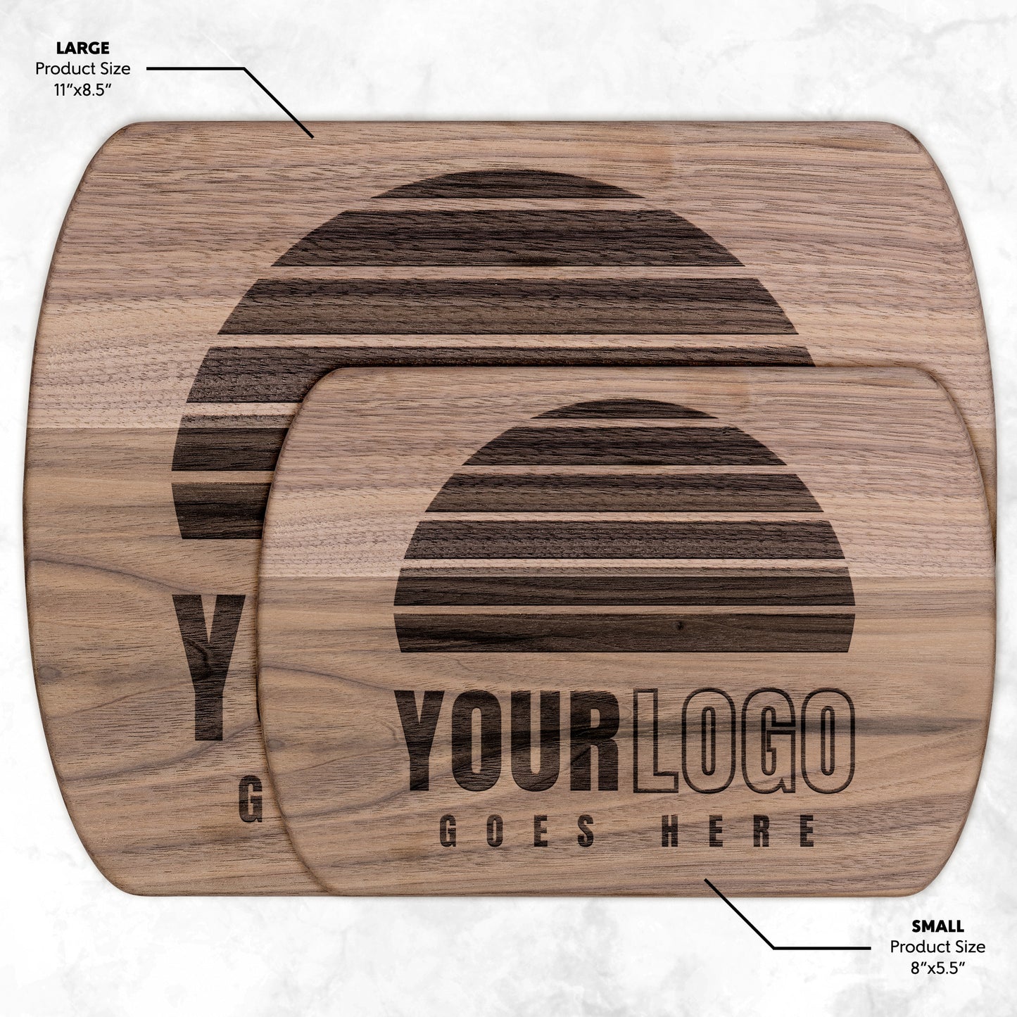 Hardwood Cutting Board Laser Engraved