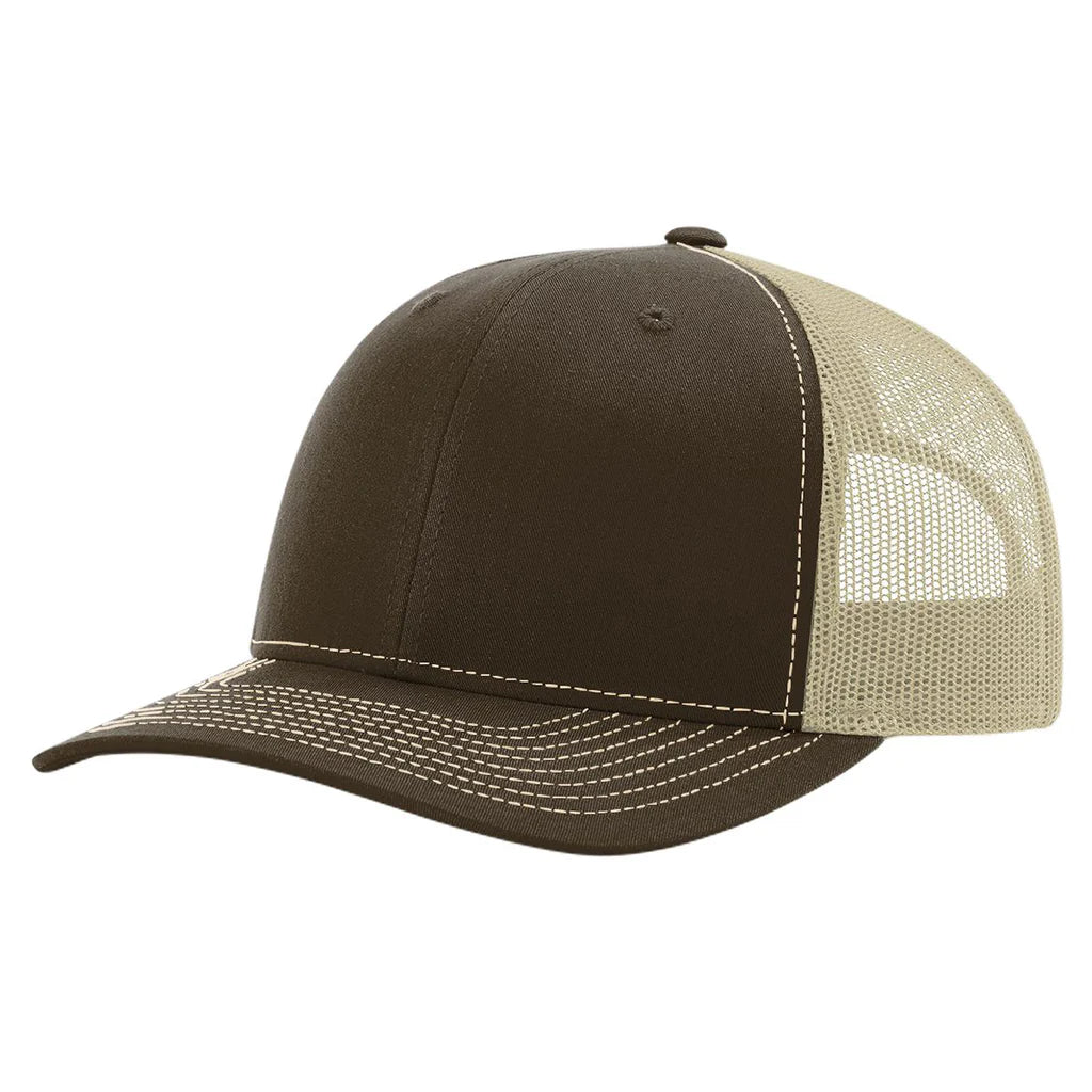 Brown and khaki Richardson 112 hat