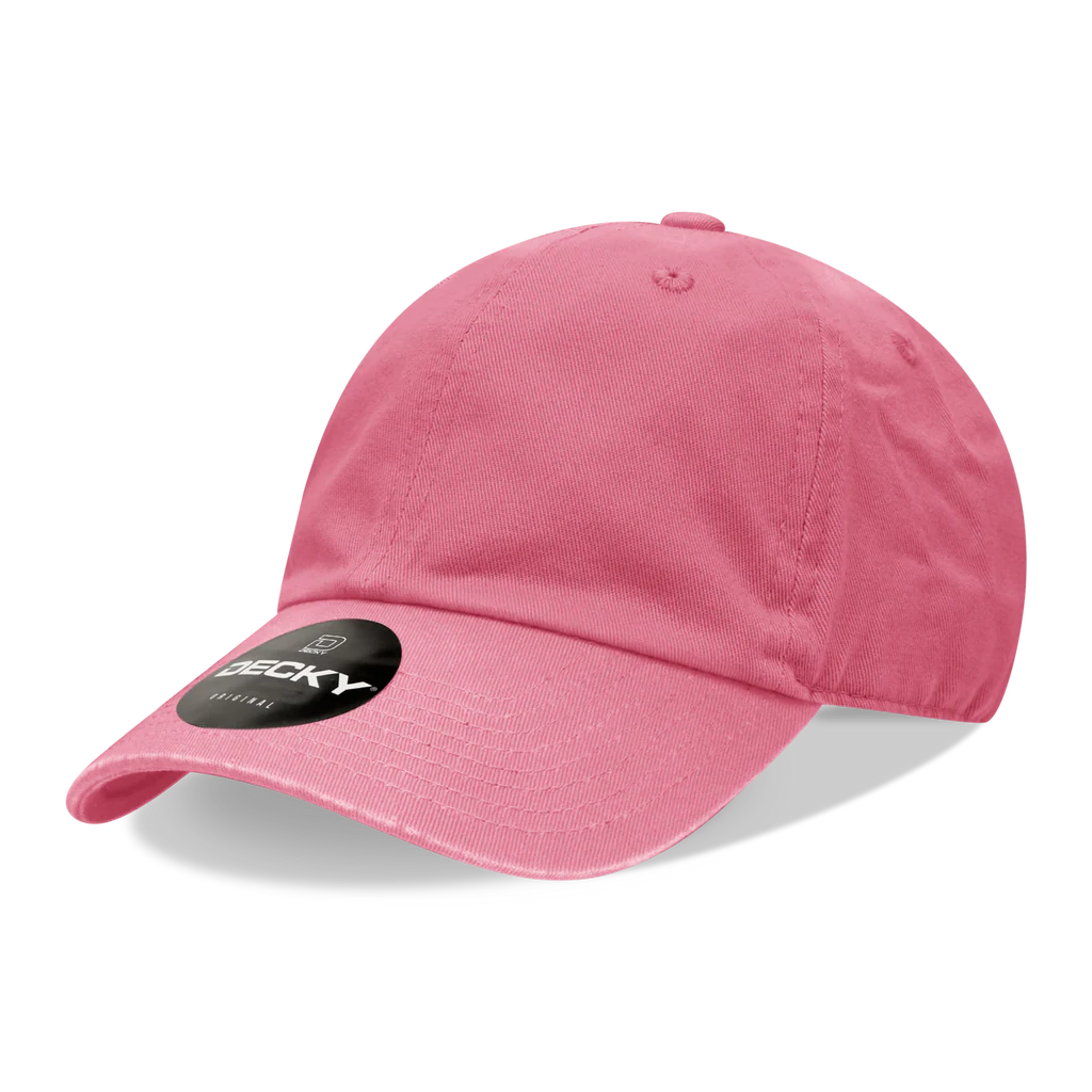 Dad Hat w/ Custom Leatherette Patch - Decky 205