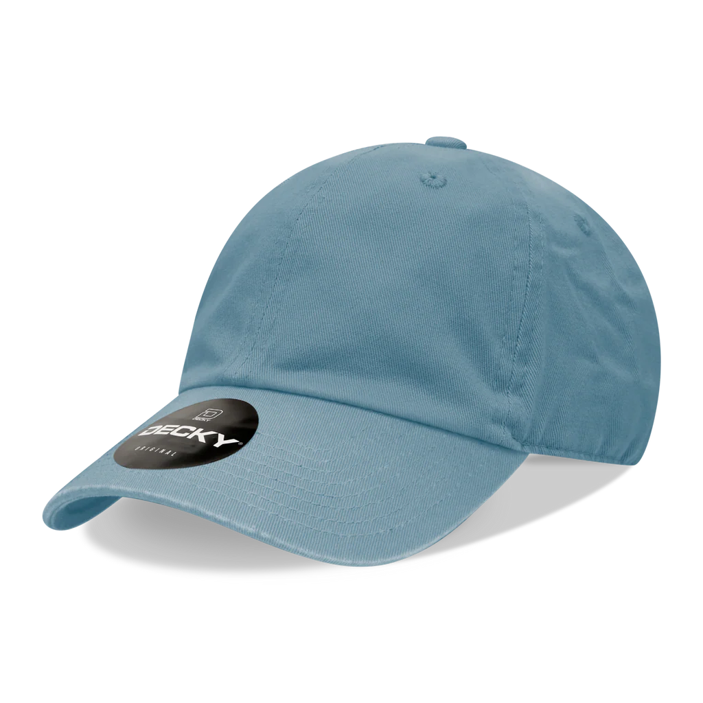 Dad Hat w/ Custom Leatherette Patch - Decky 205