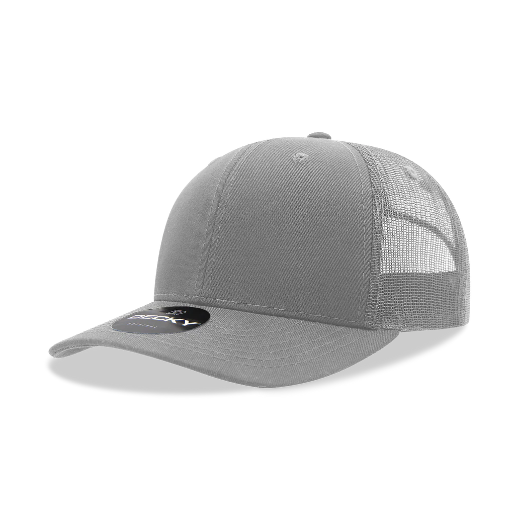 Trucker Hat - Decky 6021 with custom leatherette patch