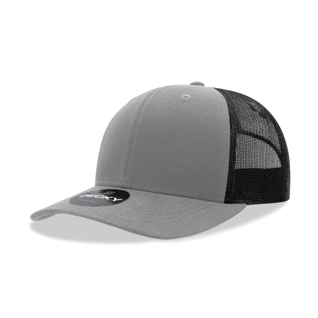 Trucker Hat - Decky 6021 with custom leatherette patch