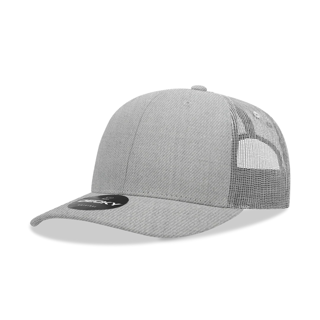 Trucker Hat - Decky 6021 with custom leatherette patch