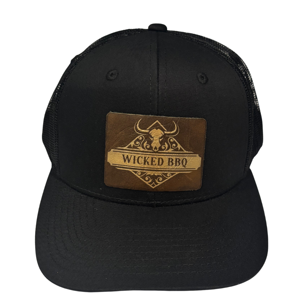 Trucker Hat - Decky 6021 with custom leatherette patch