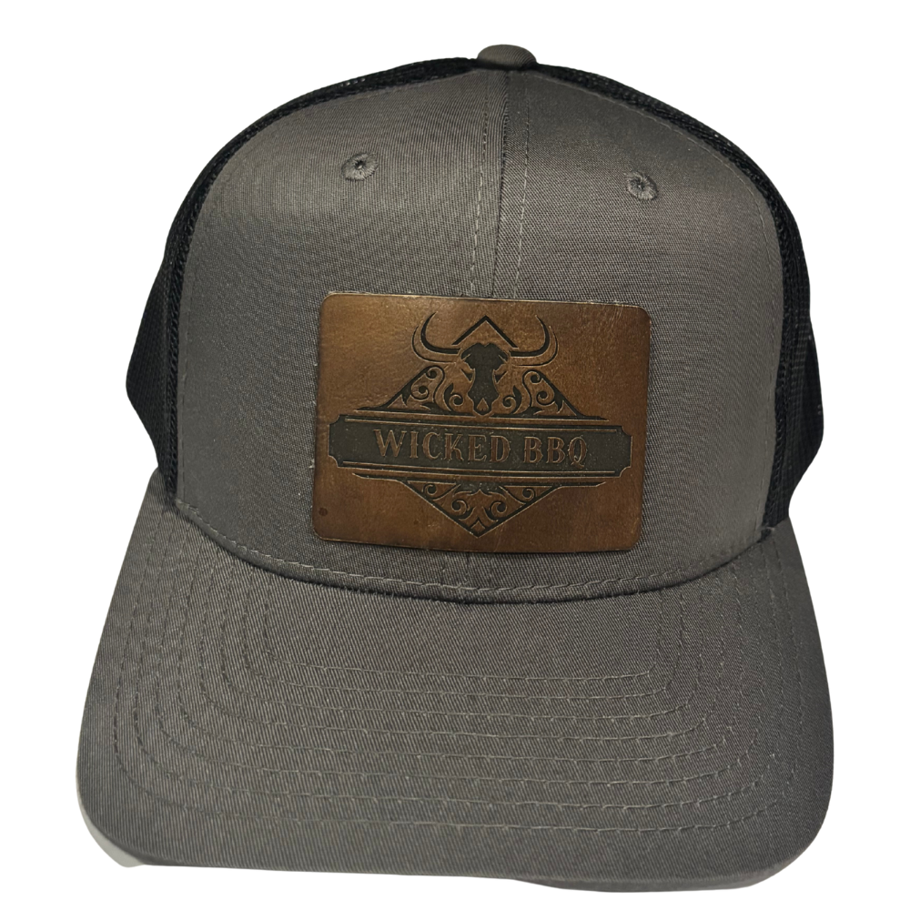 Trucker Hat - Decky 6021 with custom leatherette patch