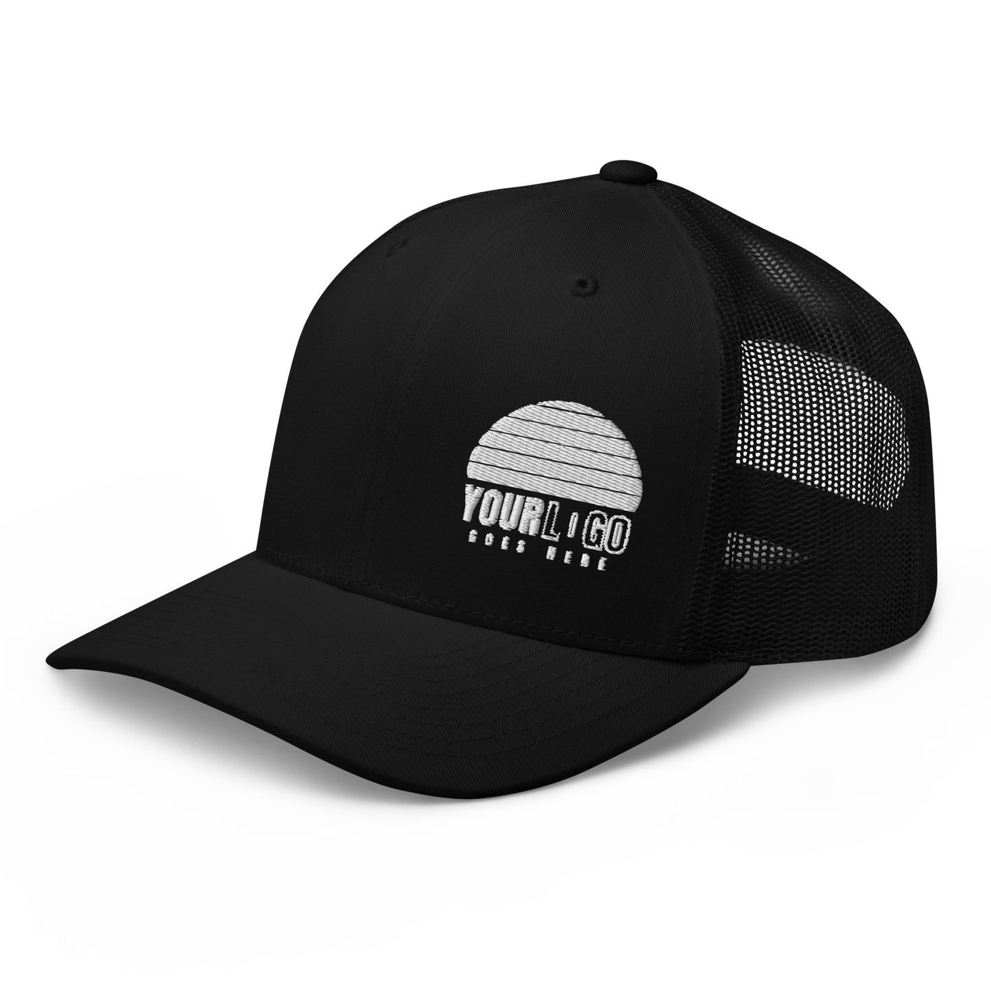 Custom Logo Embroidered Trucker Cap