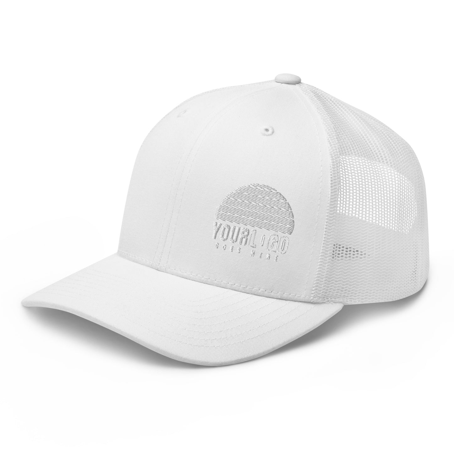 Custom Logo Embroidered Trucker Cap